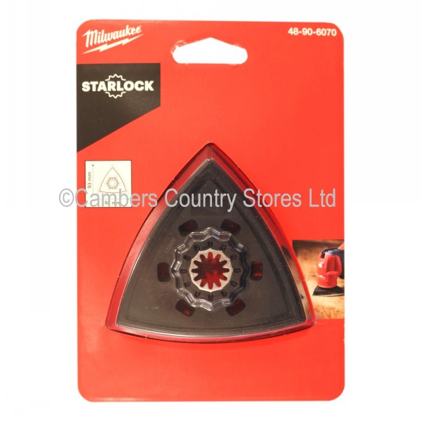 Milwaukee Starlock Multitool Sanding Pad 93mm Cambers Country Store